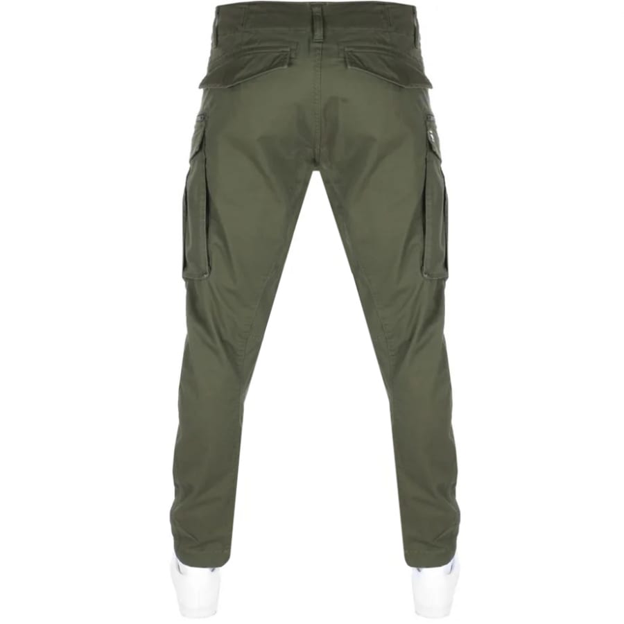 Alternative Image for ProductG Star Raw Rovic Tapered Trousers Green2